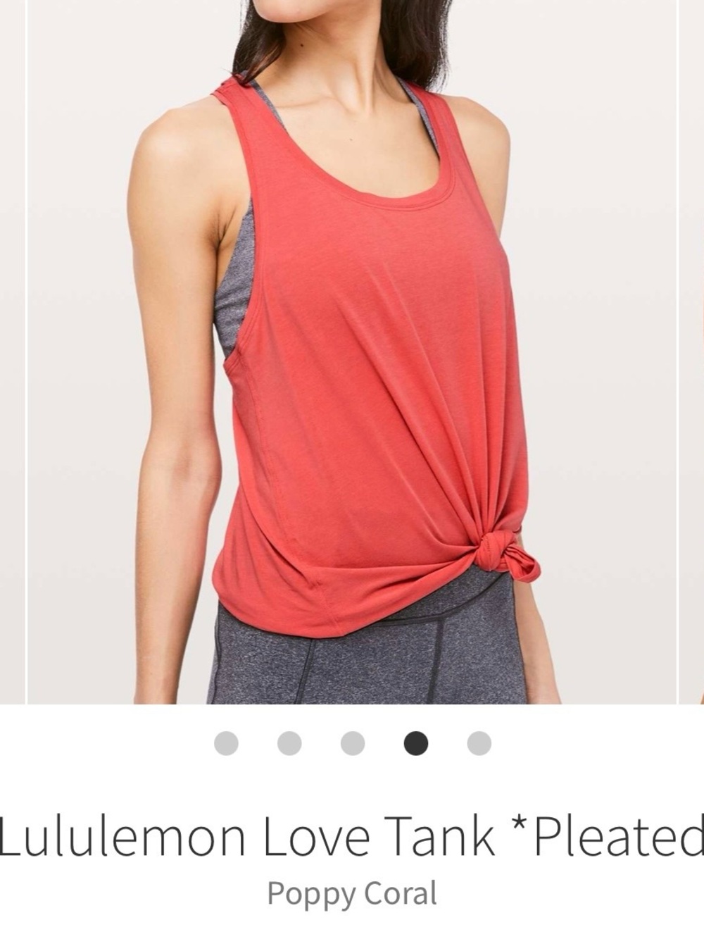 lululemon athletica Sleeveless Racerback Tank - Raspberry - Picture 6 of 6